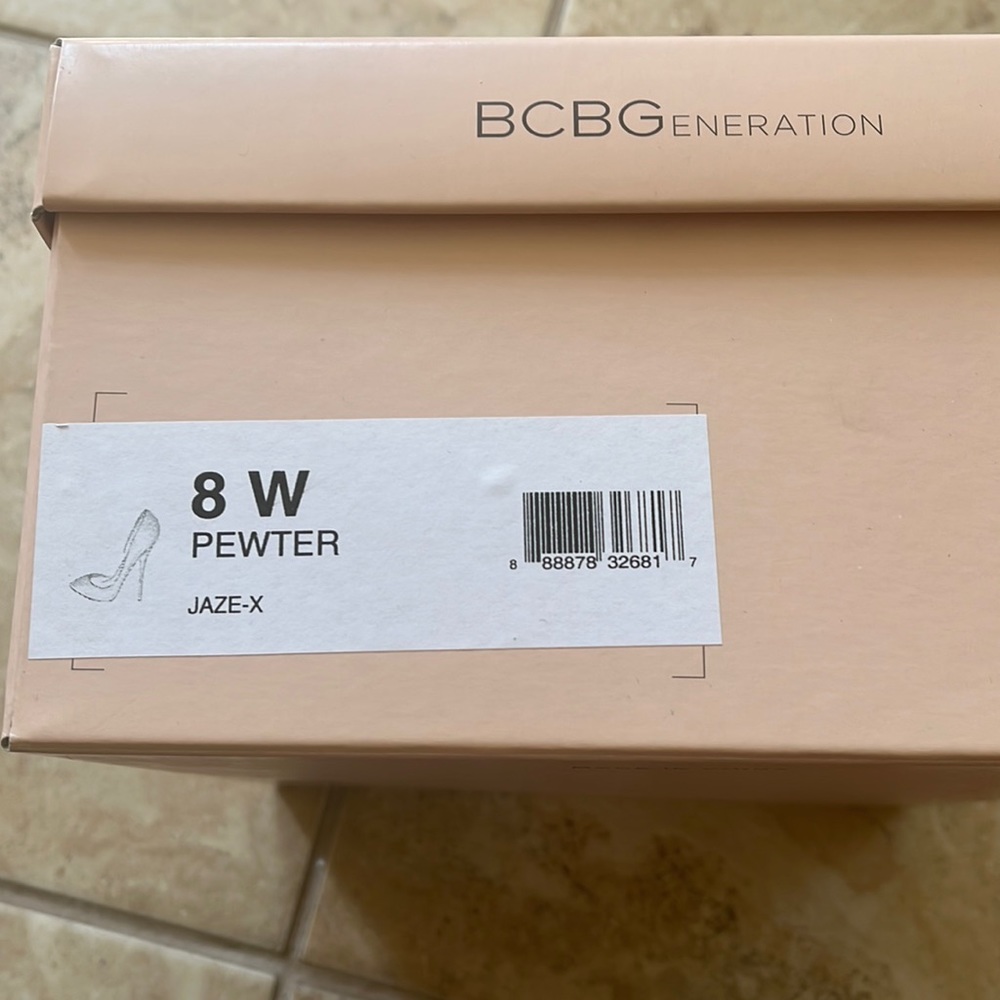 BCBGeneration Jaze Pewter Sparkle Pumps - Picture 5 of 6
